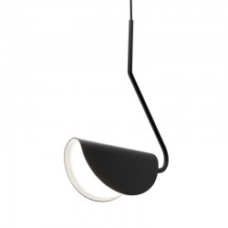 Mollis - White & Black Single Pendant Mollis - White & Black Single Pendant