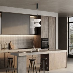 Kyoto - Black LED Pendant with White Glass Kyoto - Black LED Pendant with White Glass