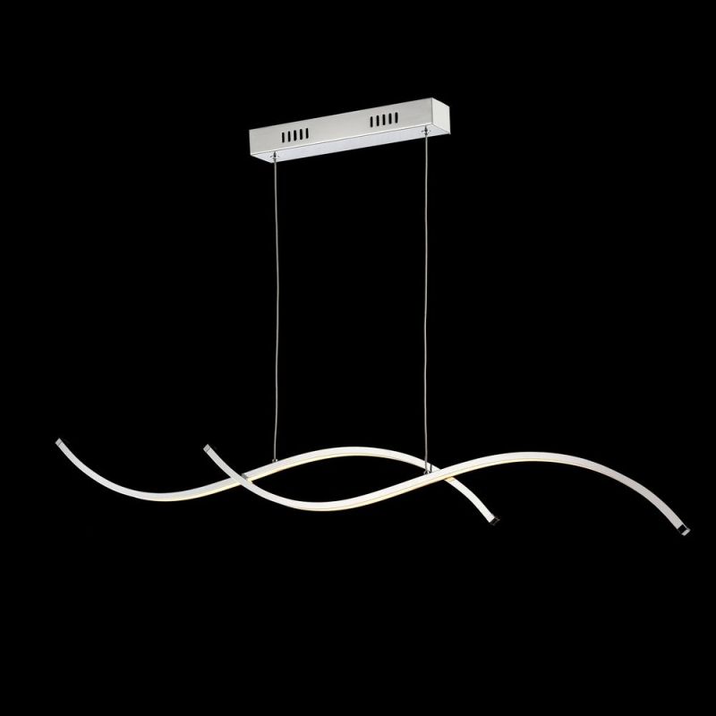 Kitchen Lights - Ellis - Modern LED Module over Island Fitting -Chrome Maytoni-MOD200-10-N - Ellis - Modern LED Module over Island Fitting -Chrome