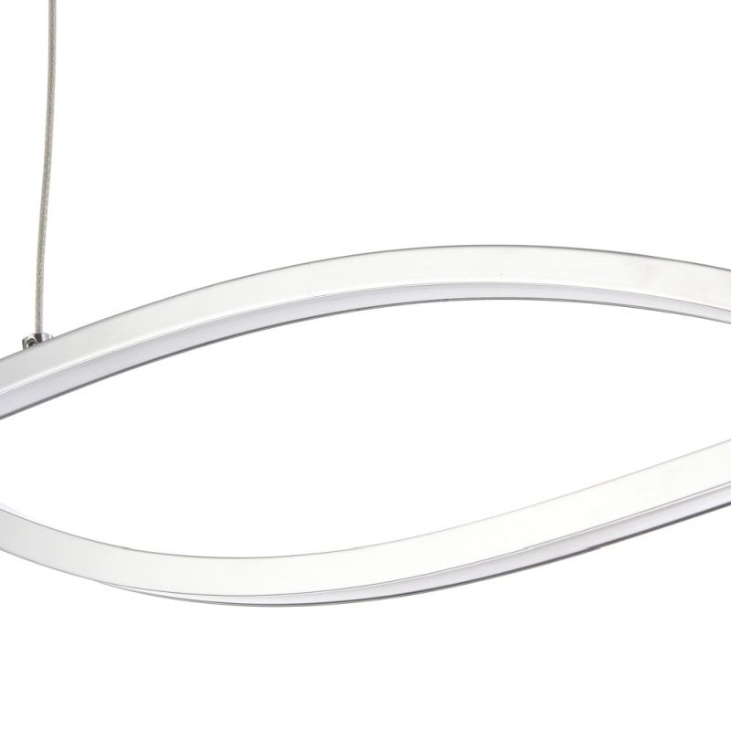 Kitchen Lights - Ellis - Modern LED Module over Island Fitting -Chrome Maytoni-MOD200-10-N - Ellis - Modern LED Module over Island Fitting -Chrome