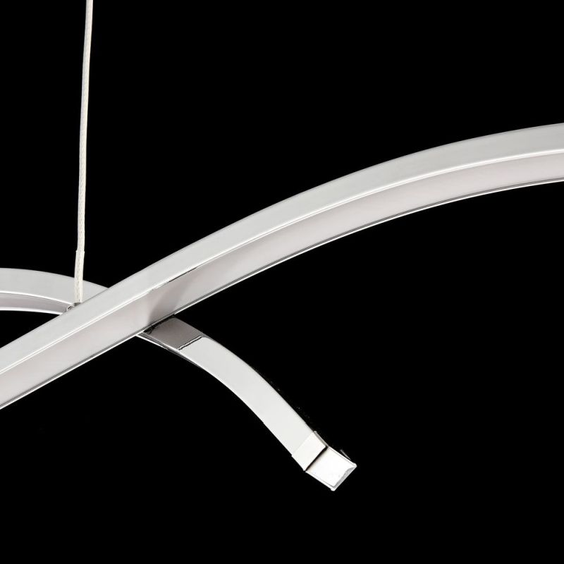 Kitchen Lights - Ellis - Modern LED Module over Island Fitting -Chrome Maytoni-MOD200-10-N - Ellis - Modern LED Module over Island Fitting -Chrome