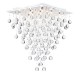 Crystal & Acrylic - Swirl - Crystal 12 Light Ceiling Light -Chrome Maytoni-MOD217-50-N - Swirl - Crystal 12 Light Ceiling Light -Chrome