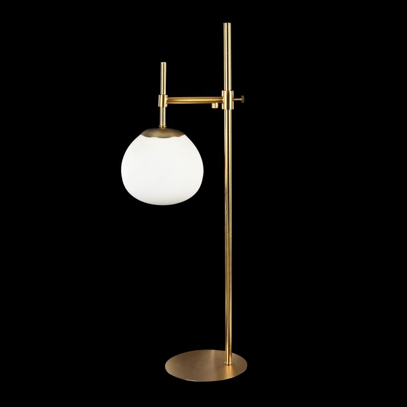 Maytoni-MOD221-TL-01-G - Erich - Glass Ball Table Lamp -Brass