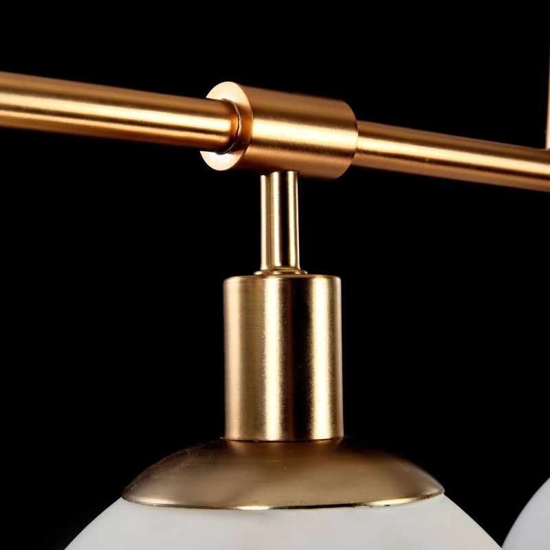 Kitchen Lights - Erich - Glass Ball 5 Light over Island Fitting -Brass Maytoni-MOD221-PL-05-G - Erich - Glass Ball 5 Light over Island Fitting -Brass