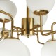 Maytoni-MOD221-PL-12-G - Erich - Glass Ball 12 Light Centre Fitting -Brass