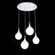Maytoni-P225-PL-150-N - Dewdrop - White Glass Multi Globe 4 Light Cluster Pendant