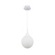 Ceiling Lights - Dewdrop - White Glass Globe Small Hanging Pendant Maytoni-P225-PL-200-N - Dewdrop - White Glass Globe Small Hanging Pendant