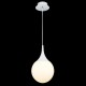 Ceiling Lights - Dewdrop - White Glass Globe Small Hanging Pendant Maytoni-P225-PL-200-N - Dewdrop - White Glass Globe Small Hanging Pendant