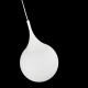 Ceiling Lights - Dewdrop - White Glass Globe Medium Hanging Pendant Maytoni-P225-PL-300-N - Dewdrop - White Glass Globe Medium Hanging Pendant