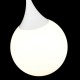 Ceiling Lights - Dewdrop - White Glass Globe Big Hanging Pendant Maytoni-P225-PL-400-N - Dewdrop - White Glass Globe Big Hanging Pendant