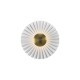 Maytoni-MOD233WL-L11BS3K - Fiore - Brass LED Wall Lamp with White Decorative Shade