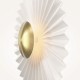 Maytoni-MOD233WL-L11BS3K - Fiore - Brass LED Wall Lamp with White Decorative Shade