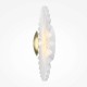 Maytoni-MOD233WL-L11BS3K - Fiore - Brass LED Wall Lamp with White Decorative Shade