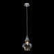 Ceiling Lights - Eustoma - Smoky Glass Single Pendant- Nickel Maytoni-MOD238-PL-01-B - Eustoma - Smoky Glass Single Pendant- Nickel