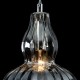 Ceiling Lights - Eustoma - Smoky Glass Single Pendant- Nickel Maytoni-MOD238-PL-01-B - Eustoma - Smoky Glass Single Pendant- Nickel