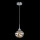 Ceiling Lights - Haze - Smoky Dull Glass with Crystal Single Pendant Maytoni-P244-PL-01-N - Haze - Smoky Dull Glass with Crystal Single Pendant