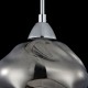 Ceiling Lights - Haze - Smoky Dull Glass with Crystal Single Pendant Maytoni-P244-PL-01-N - Haze - Smoky Dull Glass with Crystal Single Pendant