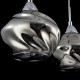 Kitchen Lights - Haze - Smoky Dull Glass with Crystal 3 Light over Island Fitting Maytoni-P244-PL-03-N - Haze - Smoky Dull Glass with Crystal 3 Light over Island Fitting