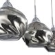 Kitchen Lights - Haze - Smoky Dull Glass with Crystal 3 Light over Island Fitting Maytoni-P244-PL-03-N - Haze - Smoky Dull Glass with Crystal 3 Light over Island Fitting