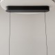 Maytoni-MOD286PL-L12B3K - Spirito - Black 3 Light LED over Island Fitting with Ombre Smoked Glass