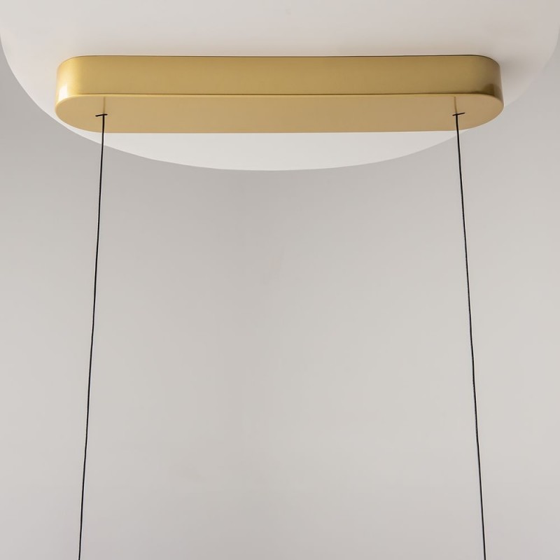 Maytoni-MOD286PL-L12G3K - Spirito - Gold 3 Light LED over Island Fitting with Ombre Gold Glass
