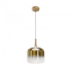 Spirito - Gold LED Pendant with Ombre Gold Glass Spirito - Gold LED Pendant with Ombre Gold Glass