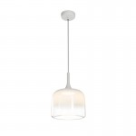Spirito - White LED Pendant with Ombre White Glass Spirito - White LED Pendant with Ombre White Glass