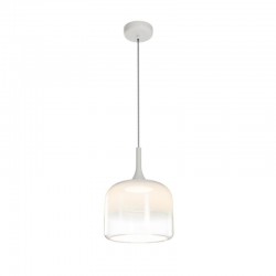 Spirito - White LED Pendant with Ombre White Glass Spirito - White LED Pendant with Ombre White Glass