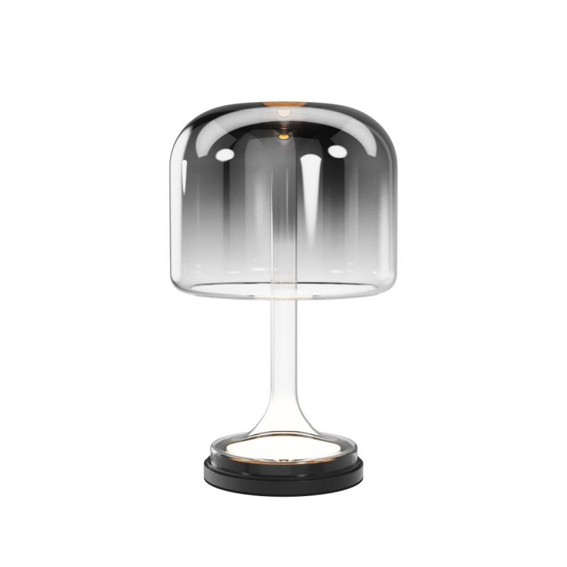 - Spirito - Black LED Table Lamp with Ombre Smoked Glass Maytoni-MOD286TL-L18B3K - Spirito - Black LED Table Lamp with Ombre Smoked Glass