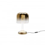 Spirito - Gold LED Table Lamp with Ombre Gold Glass ∅ 18 cm