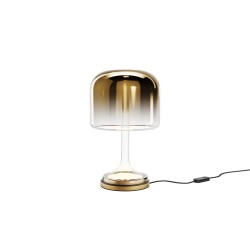 Spirito - Gold LED Table Lamp with Ombre Gold Glass ∅ 18 cm