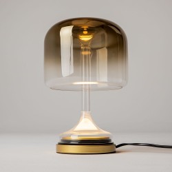 Spirito - Gold LED Table Lamp with Ombre Gold Glass ∅ 18 cm