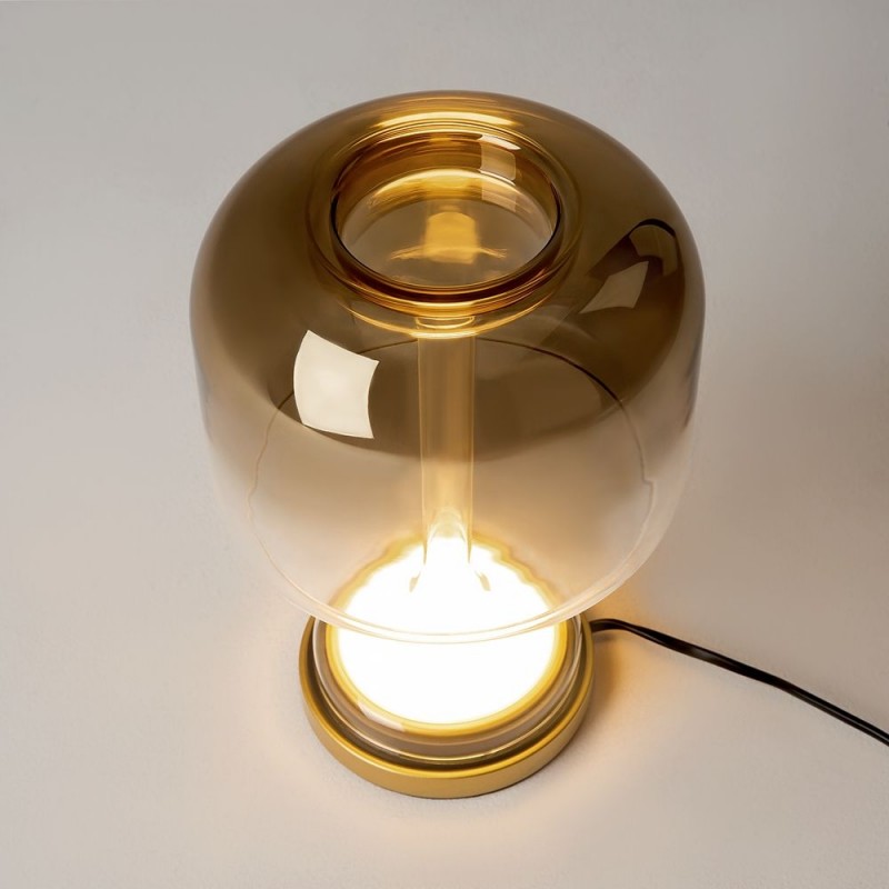Maytoni-MOD286TL-L8G3K - Spirito - Gold LED Table Lamp with Ombre Gold Glass ∅ 18 cm