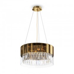 Wonderland - Crystal & Glass with Gold 4 Light Pendant Wonderland - Crystal & Glass with Gold 4 Light Pendant