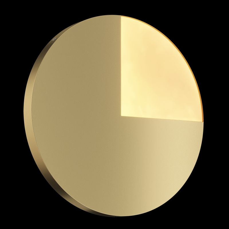 Maytoni-MOD320WL-L12BS3K - Jupiter - LED Gold Wall Lamp Ø 44.8