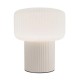 Maytoni-MOD404TL-01BG - Omaggio - Beige Table Lamp with White Ribbed Glass