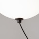 Maytoni-MOD427PL-L20B3K1 - Twins - Black 2 Light LED Pendant with White Glass