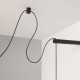 Maytoni-MOD427PL-L20B3K1 - Twins - Black 2 Light LED Pendant with White Glass