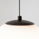 Maytoni-MOD427PL-L30B3K1 - Twins - Black 3 Light LED Pendant with White Glass