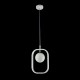 Ceiling Lights - Avola - Globe White with Silver Single Pendant Maytoni-MOD431-PL-01-WS - Avola - Globe White with Silver Single Pendant