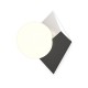 Maytoni-MOD445WL-01PT - Cubeo - Platinum Wall Lamp with White Glass