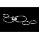 Ceiling Lights - Olympia - Big Modern Rings LED Module Semi-Flush- Chrome Maytoni-MOD448-55-N - Olympia - Big Modern Rings LED Module Semi-Flush- Chrome
