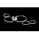 Ceiling Lights - Olympia - Big Modern Rings LED Module Semi-Flush- Chrome Maytoni-MOD448-55-N - Olympia - Big Modern Rings LED Module Semi-Flush- Chrome