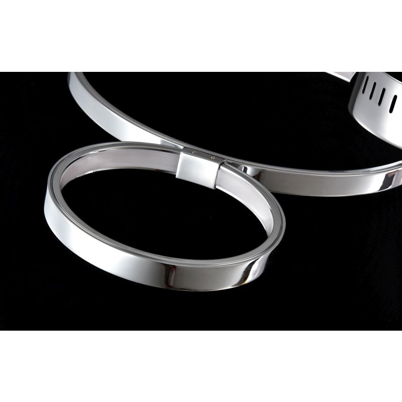 Ceiling Lights - Olympia - Big Modern Rings LED Module Semi-Flush- Chrome Maytoni-MOD448-55-N - Olympia - Big Modern Rings LED Module Semi-Flush- Chrome