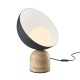 Maytoni-MOD453TL-01B - Tavo - Beige Table Lamp with Black & White Shade