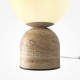 Maytoni-MOD453TL-01BG - Tavo - Beige Table Lamp with White Shade