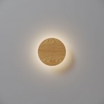 Basic Texture - Wooden CCT Wall Lamp