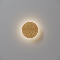 Basic Texture - Wooden CCT Wall Lamp