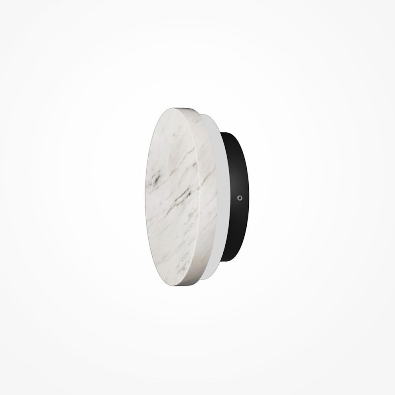 Maytoni-MOD461WL-L5W3K - Basic Texture - White Marble CCT Wall Lamp