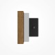 Maytoni-MOD461WL-L8BGK - Basic Texture - Wooden CCT Wall Lamp